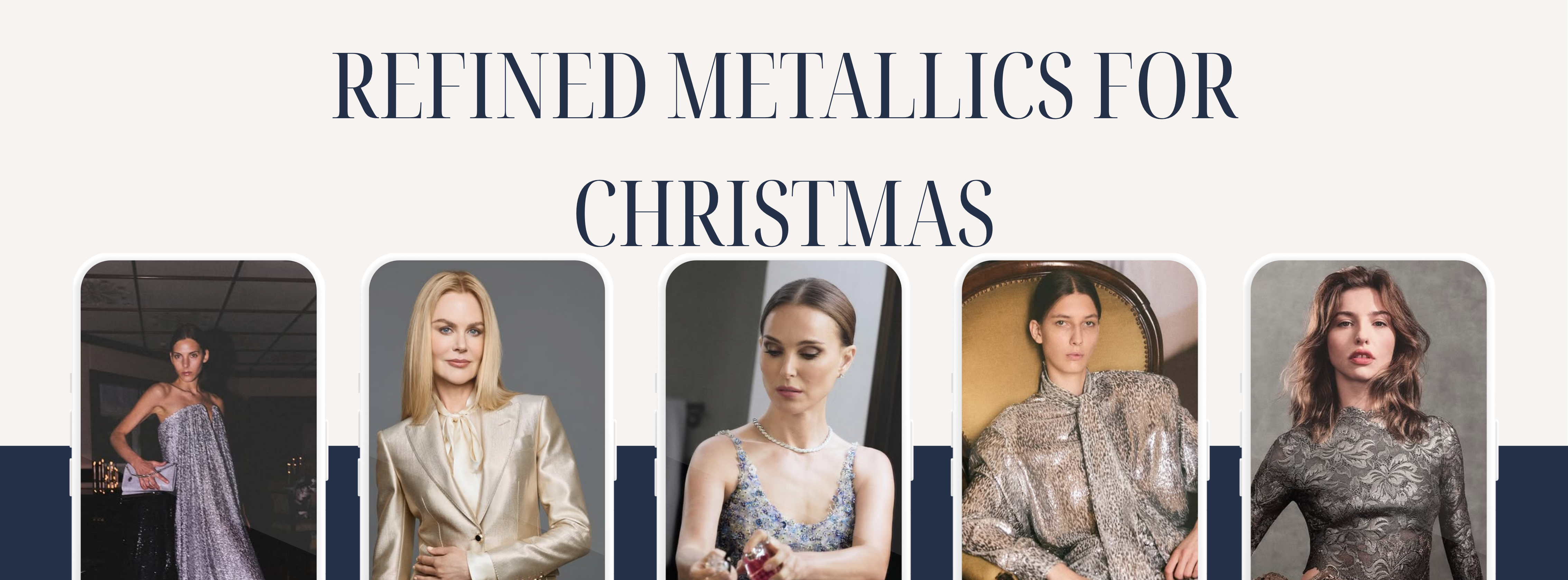 Refined Metallics For Christmas