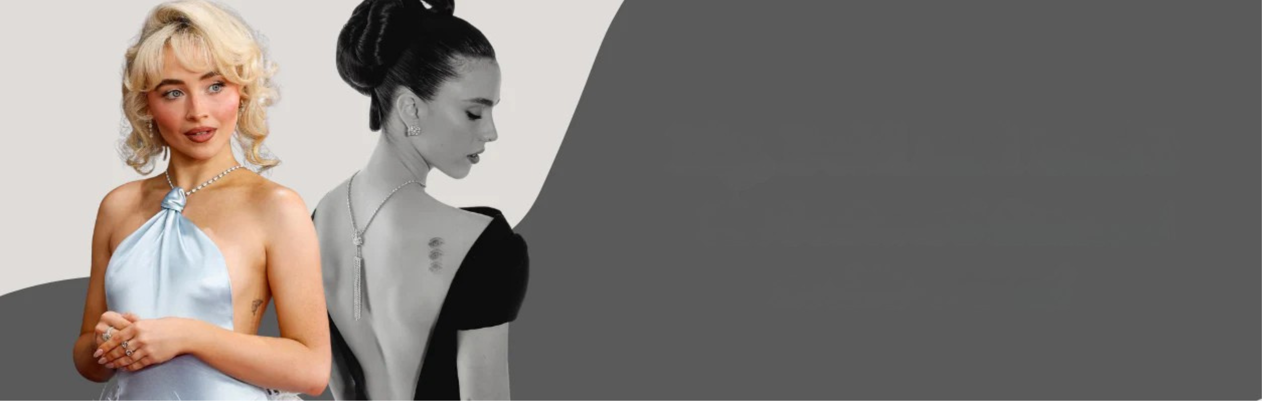 Big, Bold and Back: The backward diamond necklace trend