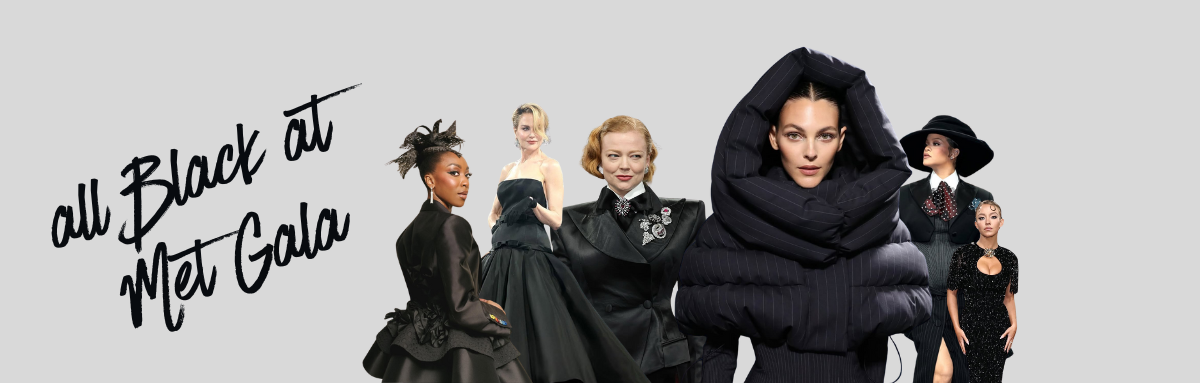 All Black at Met Gala