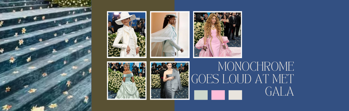 Monochrome goes loud at MET Gala