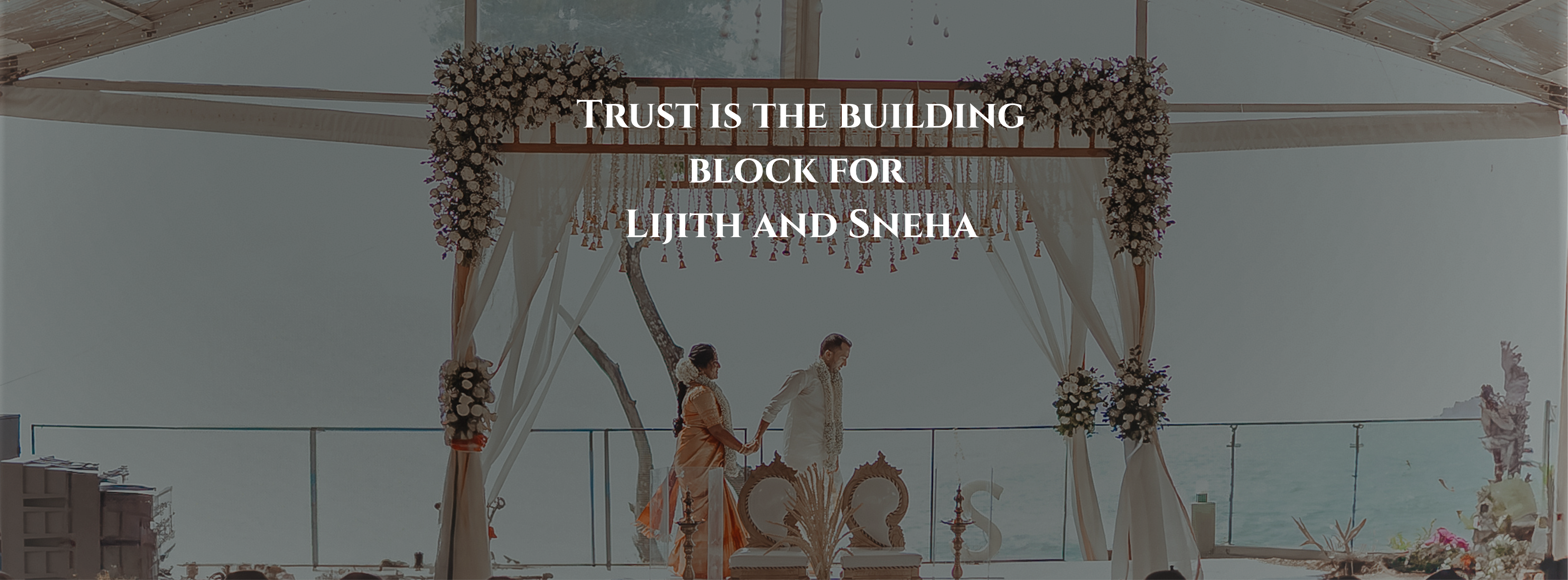 Trust is the building block for Lijith and Sneha