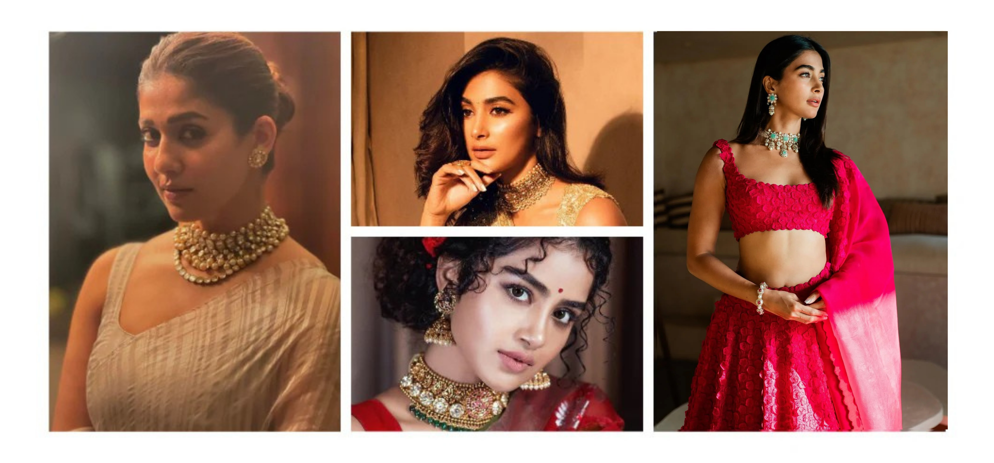 Onam Jewellery Trend Kundan and Polki Chokers