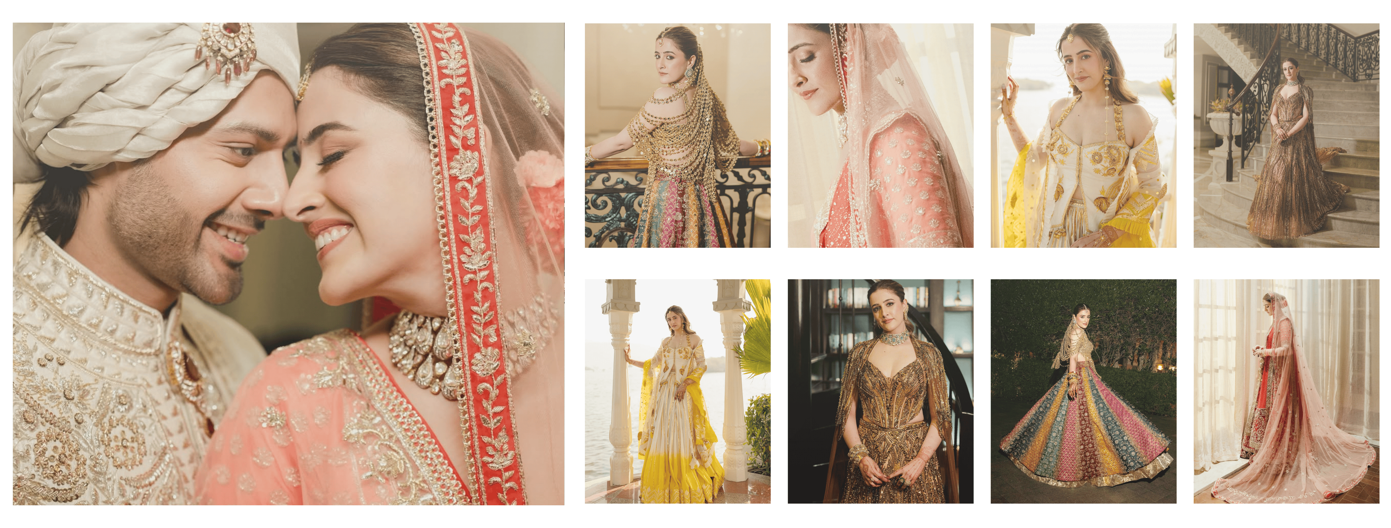 A look for each wedding function