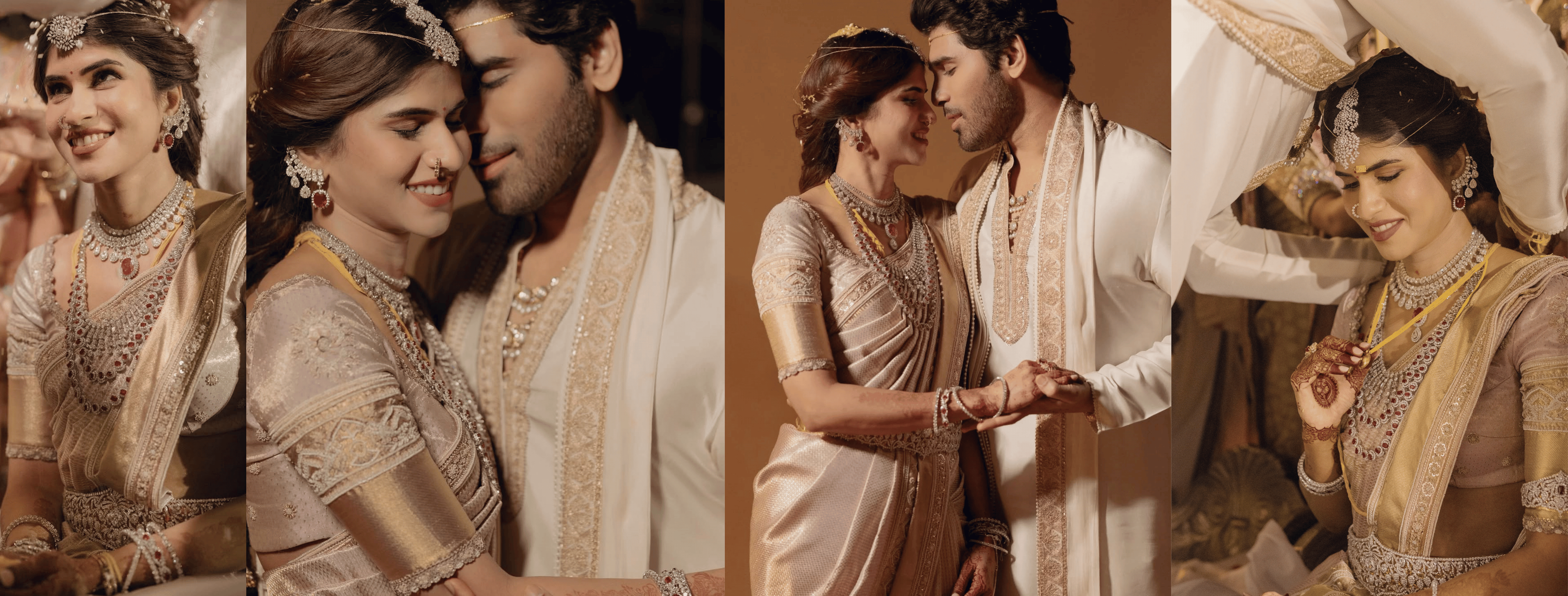 Designer Kanchipuram bridal sarees