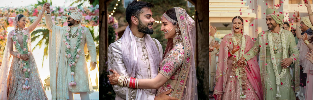 Hot Lehenga shades for 2025 Pale Pink